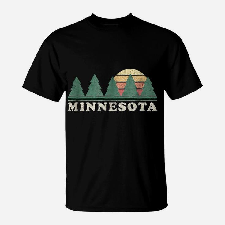 Minnesota Mn Vintage Graphic Tee Retro 70S Design T-Shirt