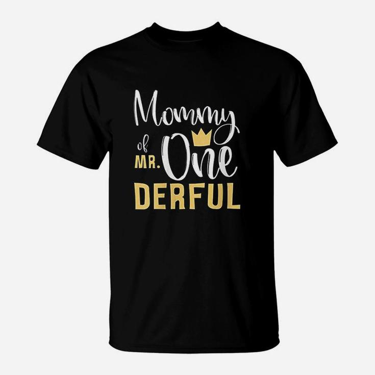 Mommy Of Mr Onederful T-Shirt