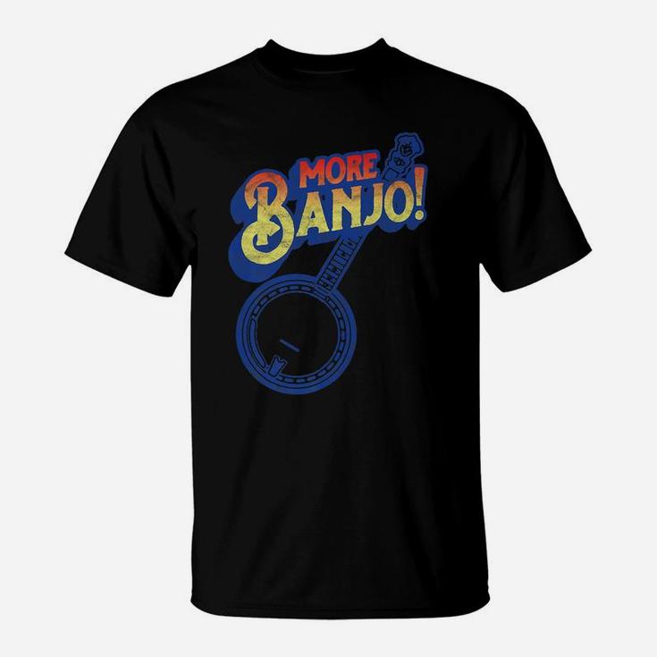 More Banjo Vintage Distressed Eighties Graphic T-Shirt