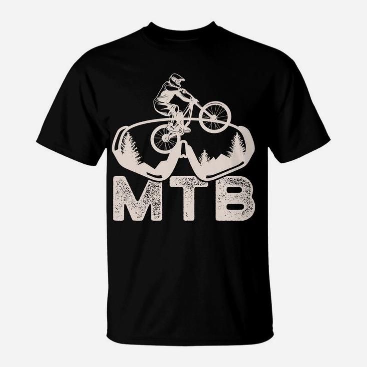 Mountain Bike Mtb T Shirt - Mountain Bicycle T-Shirt
