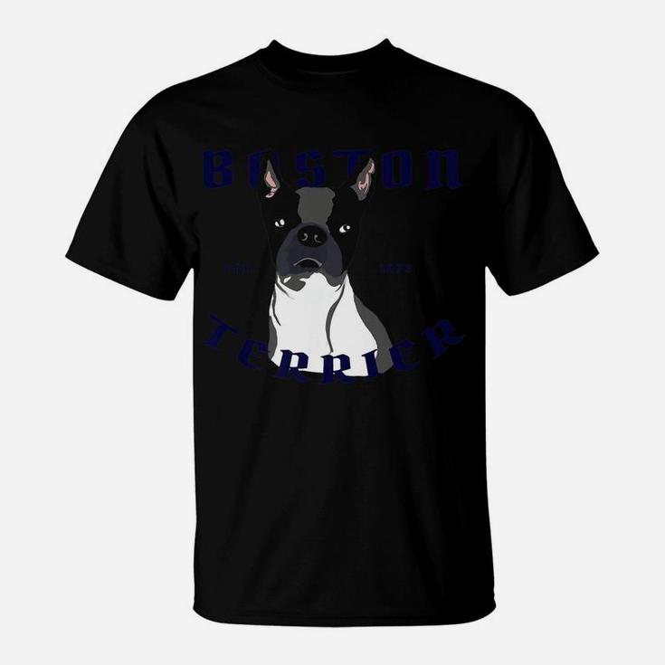 My Boston Terrier Clown Of Dog World American Gentlemen T-Shirt