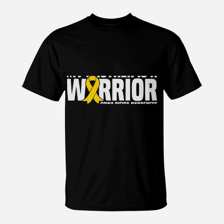 My Brother Is A Warrior Spina Bifida Awareness T-Shirt