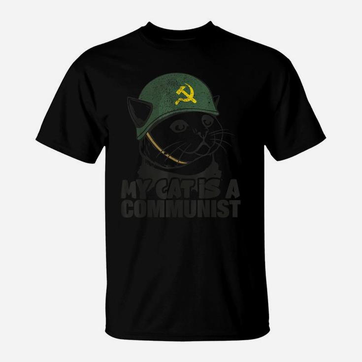 My Cat Is A Communist T-Shirt