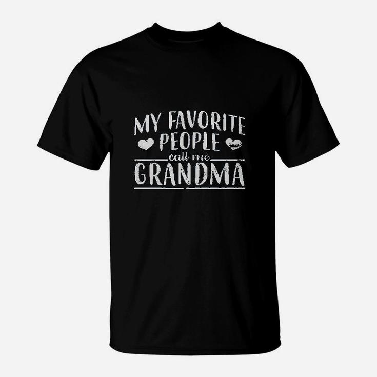 My Favorite People Call Me Grandma Mens T-Shirt