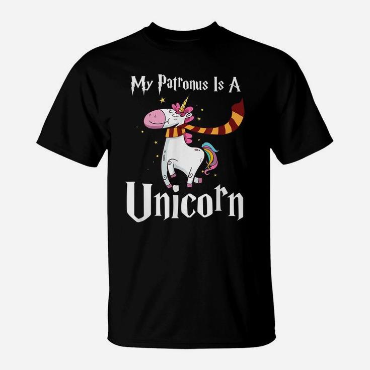 My Patronus Is A Unicorn 2019 Magic Unicorn Wizard T-Shirt