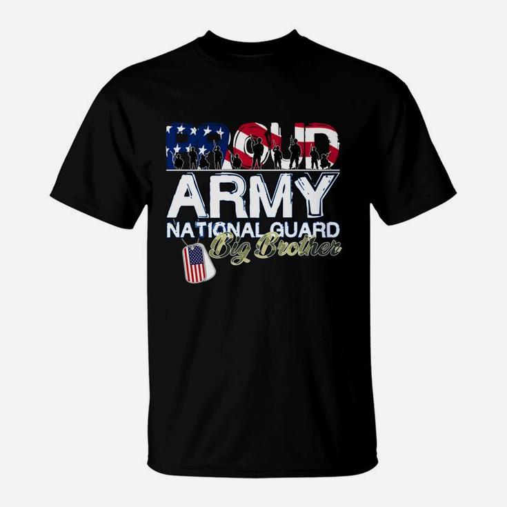 National Freedom Day Big Brother Proud Army National Guard T-Shirt