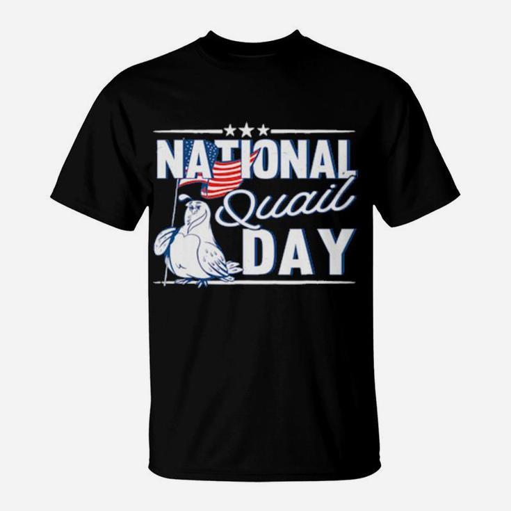 National Quail Usa Day 4Th Of July T-Shirt