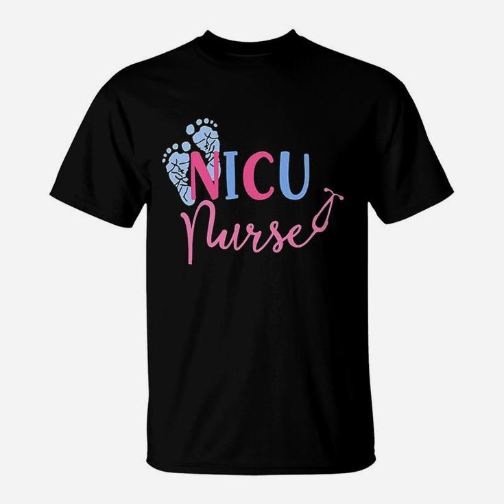 Nicu Nurse Gift Nursing Student Registered Nurse Rn Ladies T-Shirt