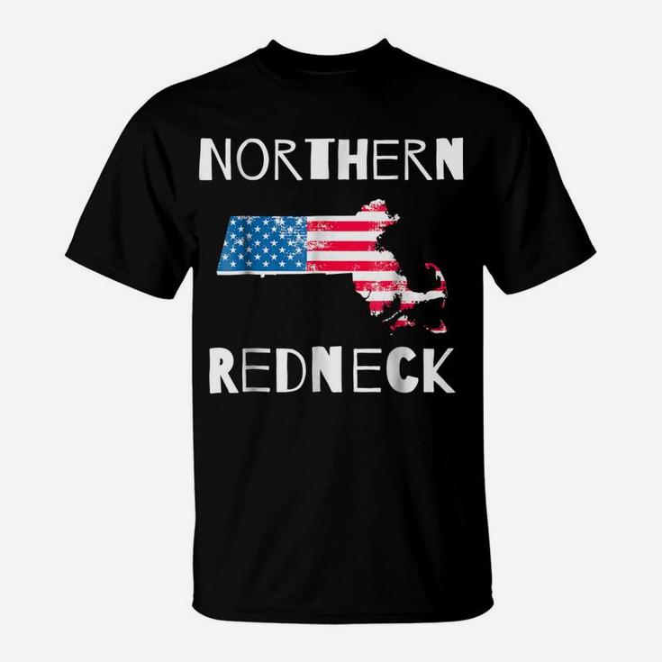 Northern Redneck Massachusetts T-Shirt
