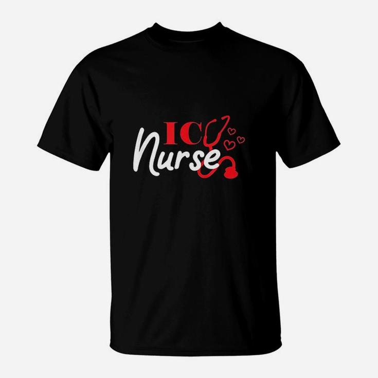 Nurse Gifts For Women Icu Funny T-Shirt