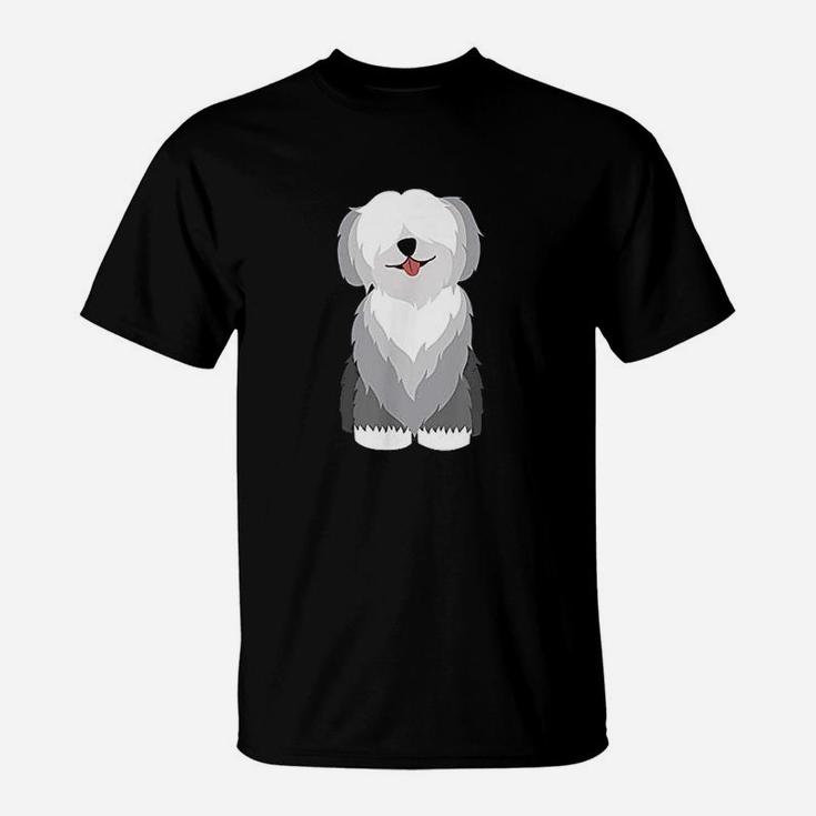 Old English Sheepdog Puppy | Dog Lover Gift T-Shirt