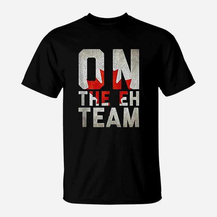 On The Eh Team Canadian Flag T-Shirt