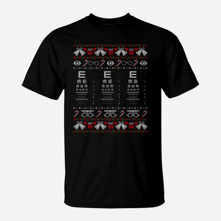 Opticians Ugly Christmas Sweater Xmas Gifts Sweatshirt T-Shirt