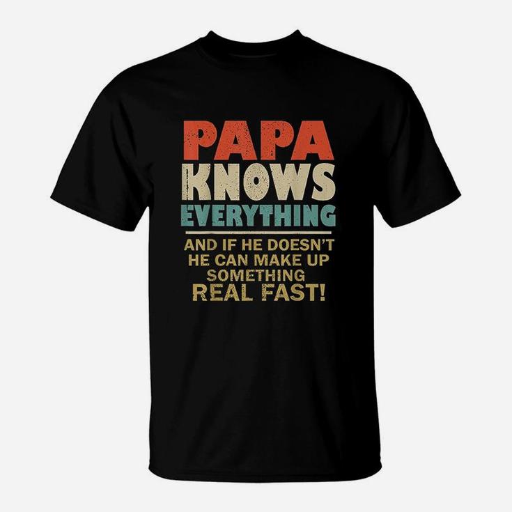 Papa Know Everything Vintage T-Shirt
