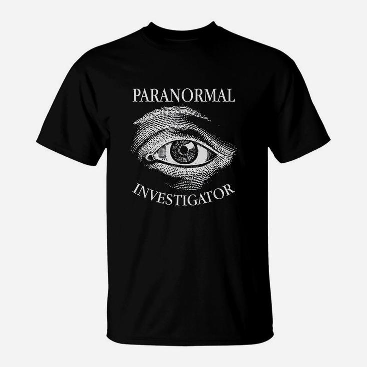 Paranormal Investigator All Seeing Eye Ghost Hunter T-Shirt