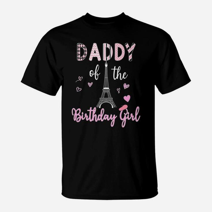 Paris Birthday Theme Party Matching Family Eiffel Tower T-Shirt