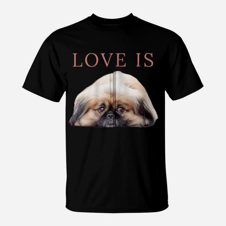Pekingese Shirt Dog Mom Dad Pekinese Clothes Love Pet Tee Zip Hoodie T-Shirt