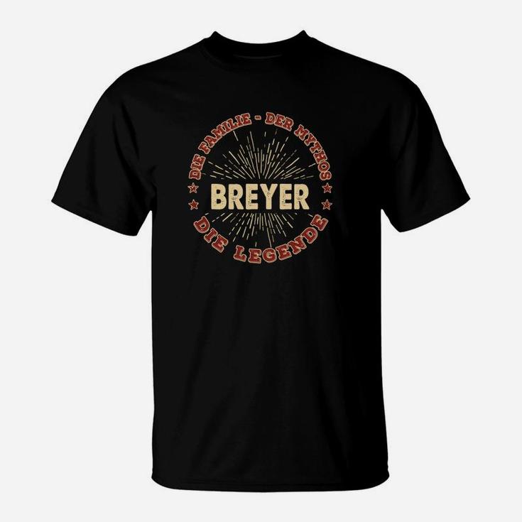 Personalisiertes Vintage Legend T-Shirt mit Breyer Familiennamen