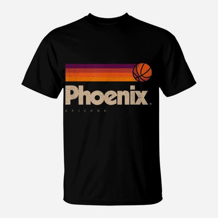 Phoenix Basketball B-Ball City Arizona Retro Phoenix T-Shirt