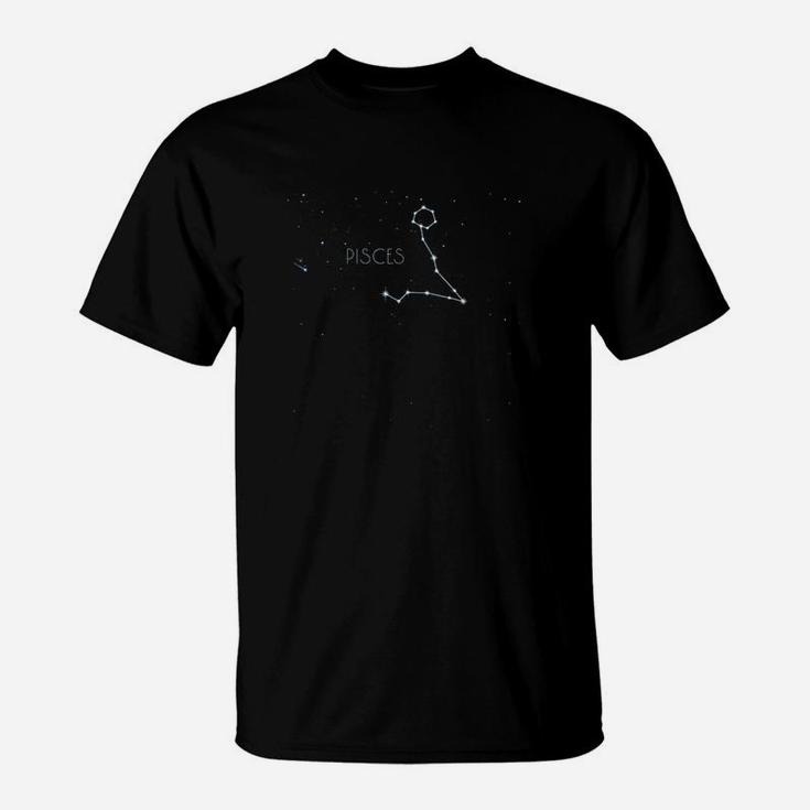 Pisces Zodiac Sign Constellation Astrology Horoscope Gift T-Shirt
