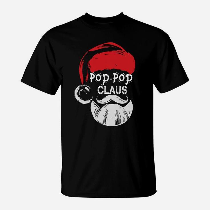Pop-Pop Claus - Christmas Grandpa Gift T-Shirt