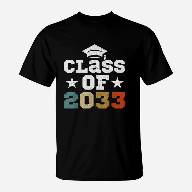 Prek 2019 Class Of 2033 Boys Girls First Day At School T-Shirt