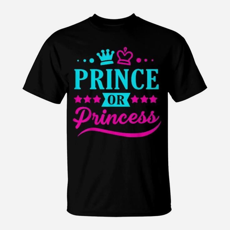 Prince Or Princess Gender Reveal T-Shirt