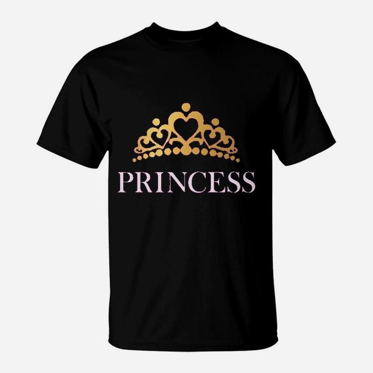 Princess Crown Gift For Daughter Little T-Shirt