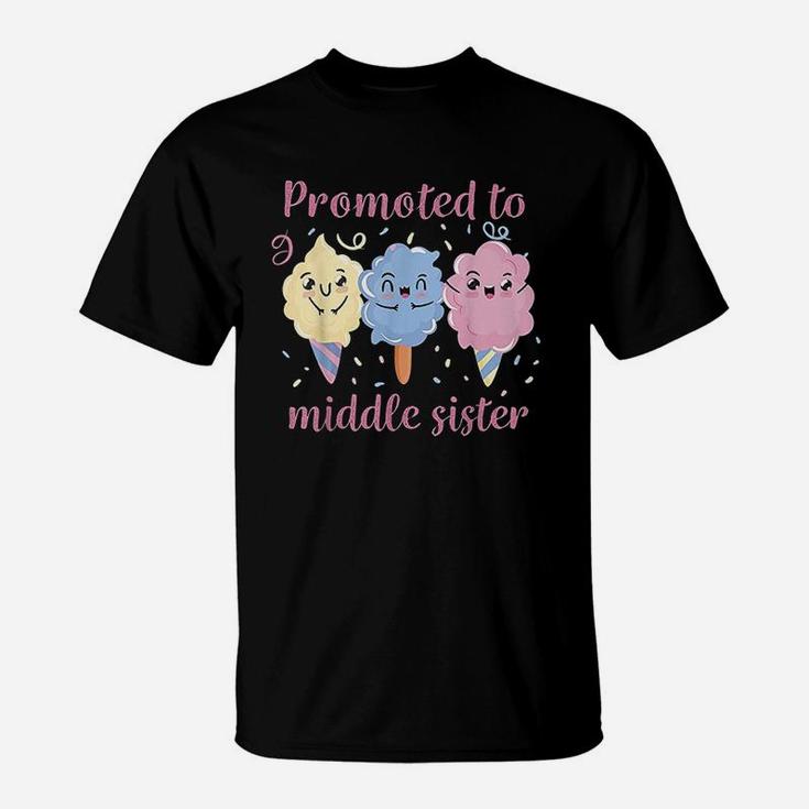 Promoted To Middle Sister T-Shirt