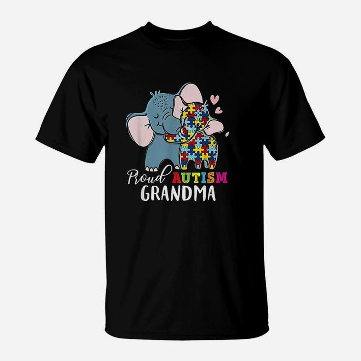 Proud Grandma Awareness Family Matching T-Shirt