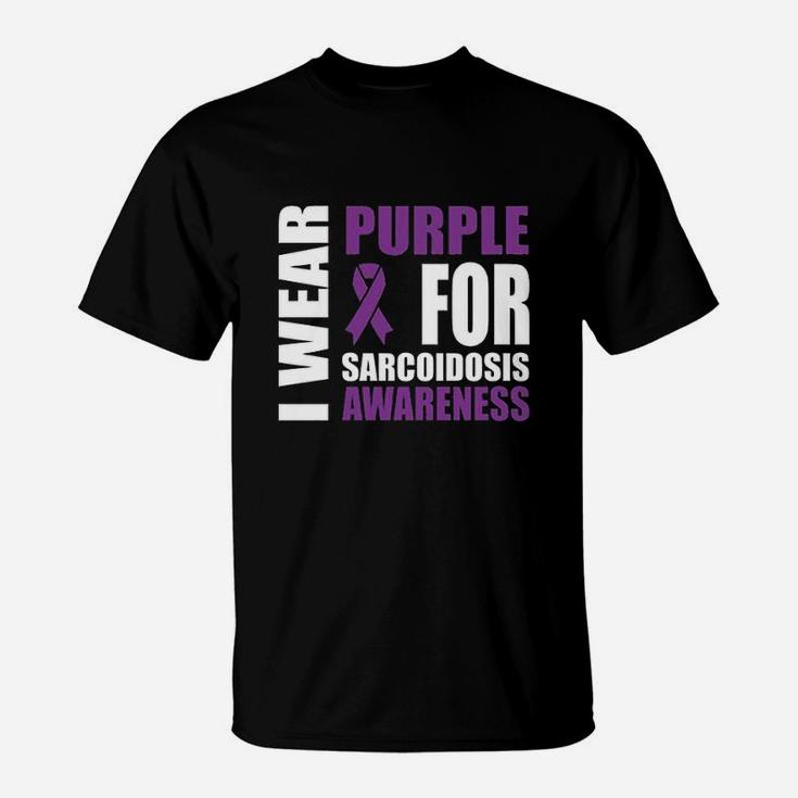 Purple Ribbon Support T-Shirt
