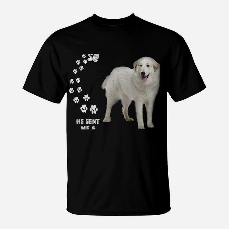 Pyrenean Mountain Dog Mom Dad Costume, Cute Great Pyrenees T-Shirt