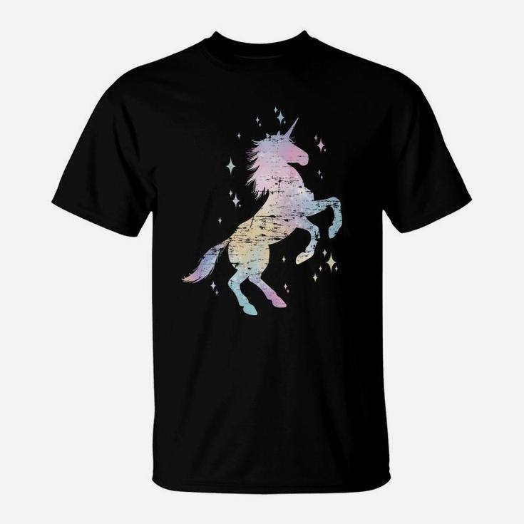 Rainbow Animal Fairy Unicorn Lover Girls Women Gift Unicorn T-Shirt