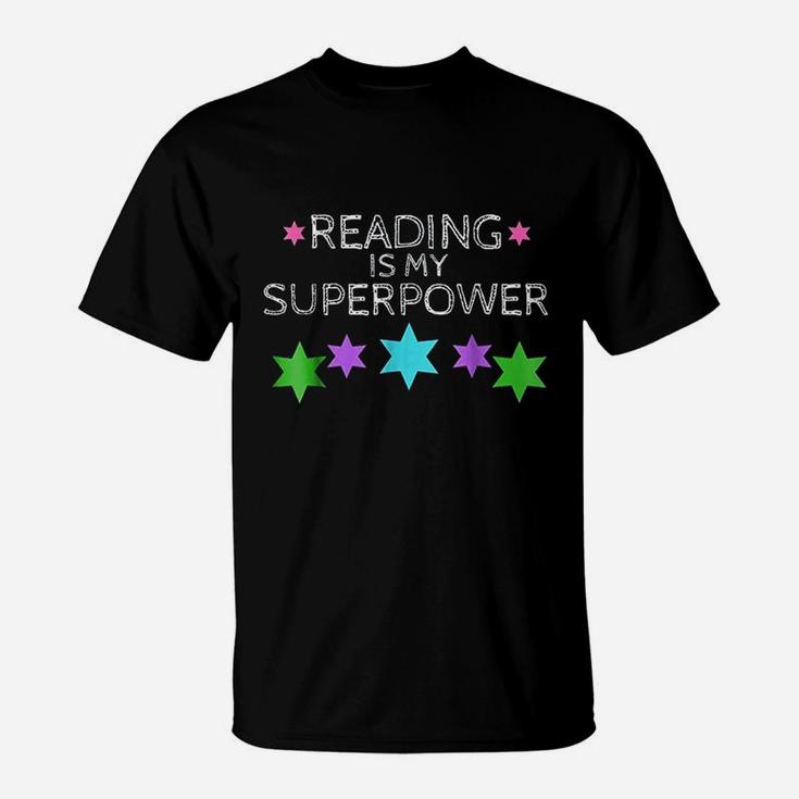 Reading Is My Superpower T-Shirt