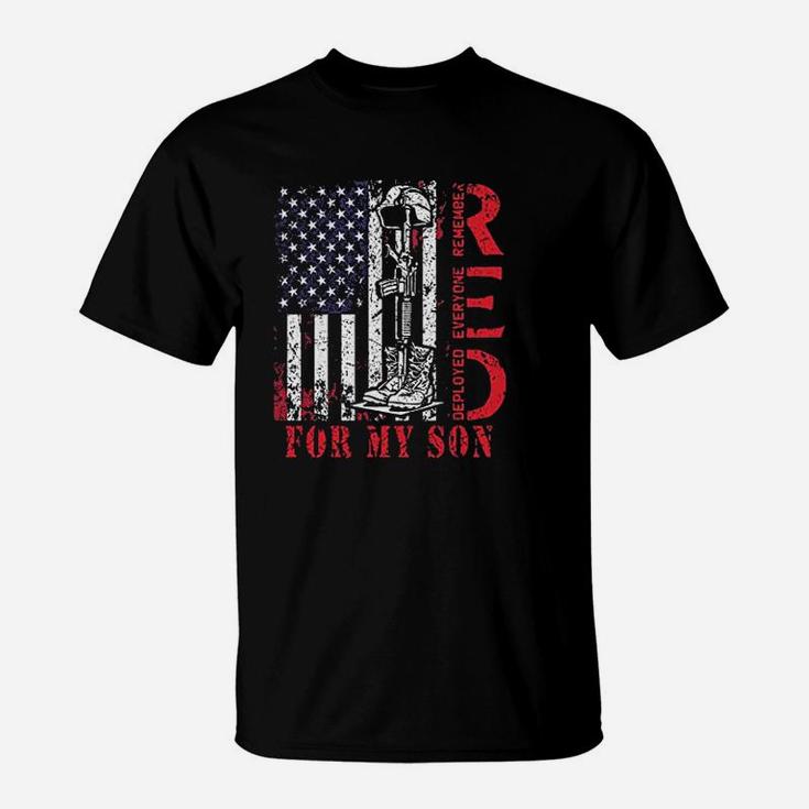 Red Friday For My Deployed Son My Hero T-Shirt