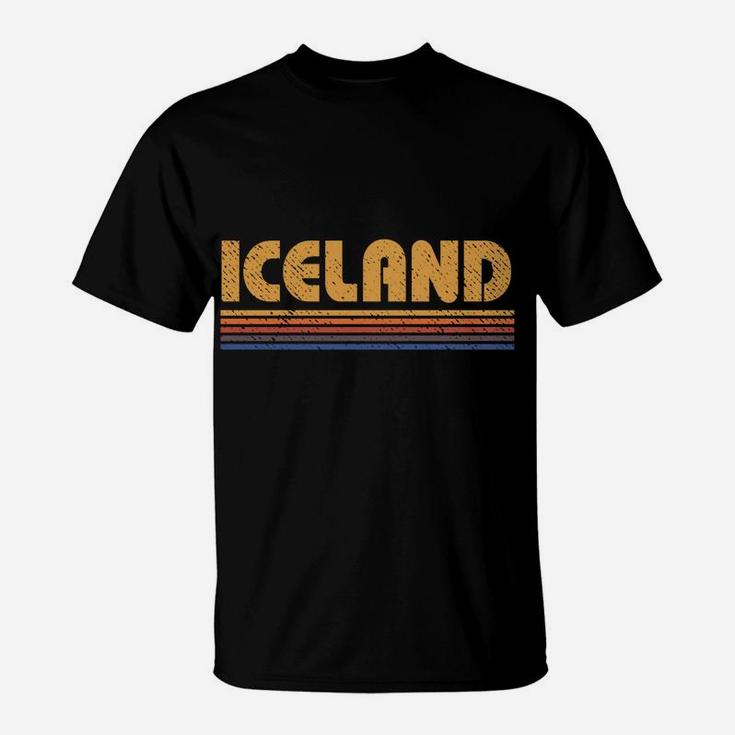Retro Iceland Vintage Sweatshirt T-Shirt