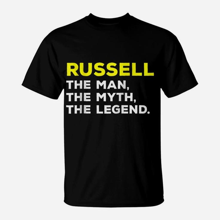 Russell The Man, The Myth, The Legend Gift  Men Boys T-Shirt