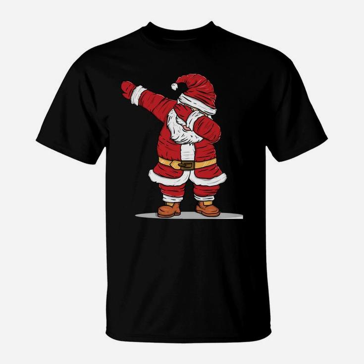 Santa Claus Dab Dabbing Christmas Xmas Gift Sweatshirt T-Shirt