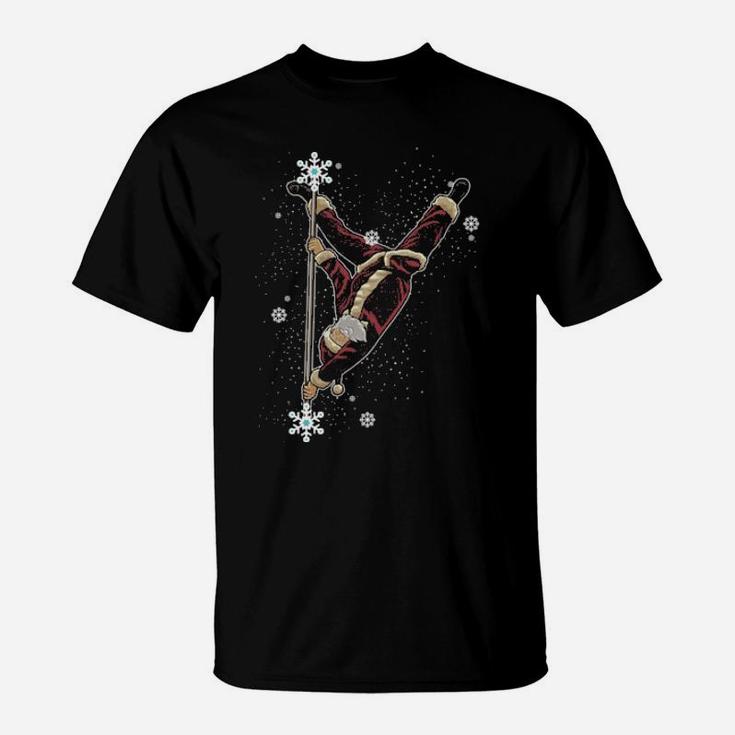 Santa Claus Pole Dances T-Shirt