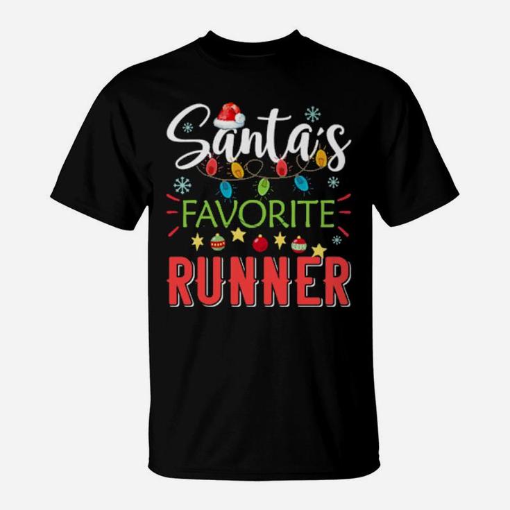 Santa's Favorite Runner T-Shirt