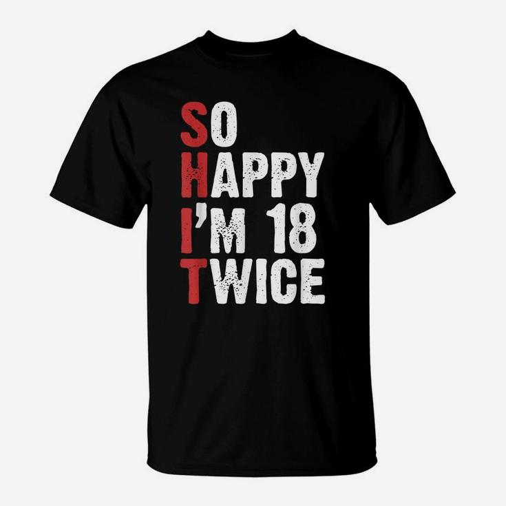 Sarcastic Funny 36 Years Old Bday Vintage 36Th Birthday Tee T-Shirt