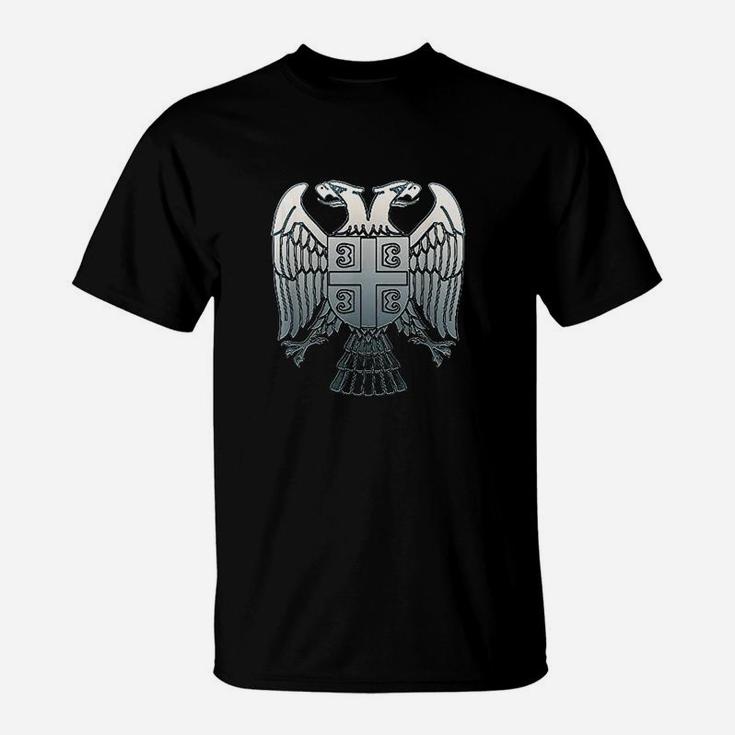 Serbian Double Headed Eagle Emblem T-Shirt
