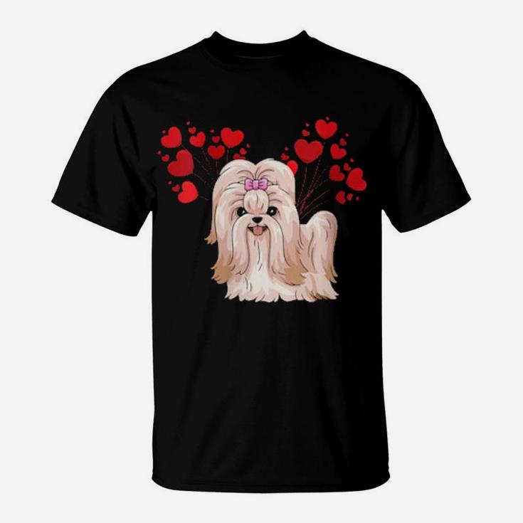 Shih Tzu Valentines Day T-Shirt