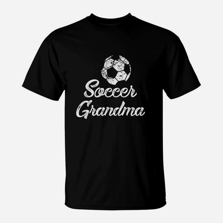 Soccer Grandma Cute Funny Player Fan Gift Matching T-Shirt