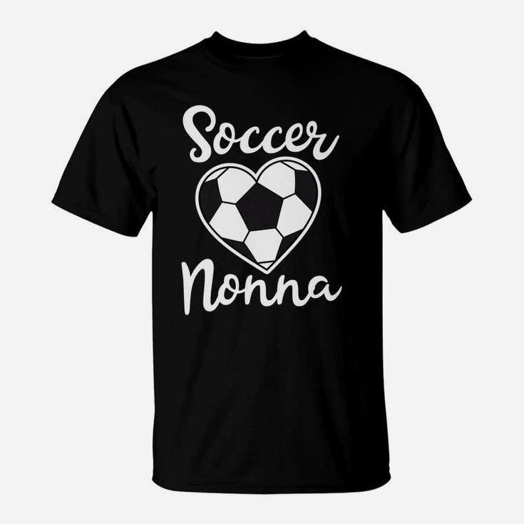 Soccer Nonna Womens Italian Grandma Soccer Game Gift T-Shirt