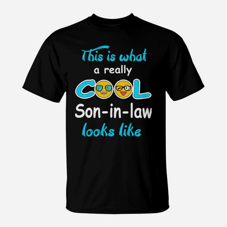 Son-In-Law Cool Funny Birthday Christmas Gift Idea Sweatshirt T-Shirt