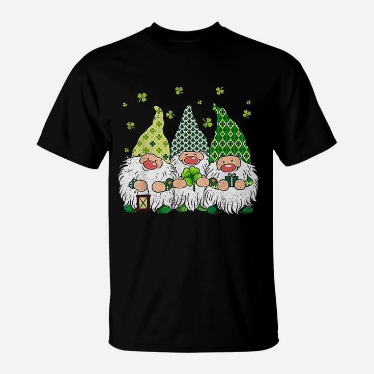 St Patricks Day Irish Gnomes Leprechauns Funky St Pattys Day T-Shirt