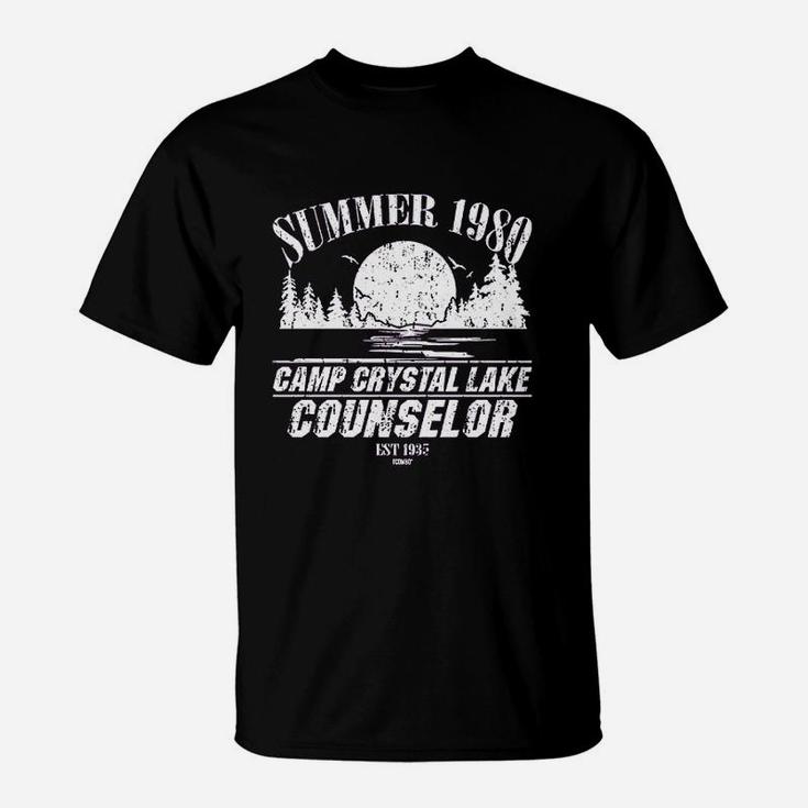Summer 1980 Camp Crystal Lake Counselor T-Shirt