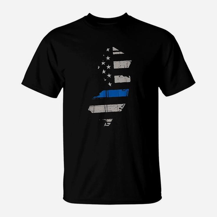 Support Law Enforcement New Jersey Nj State Police T-Shirt
