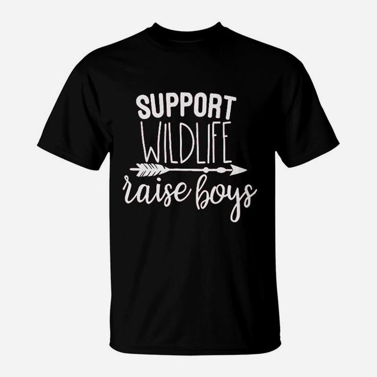 Support Wildlife Raise Boys T-Shirt